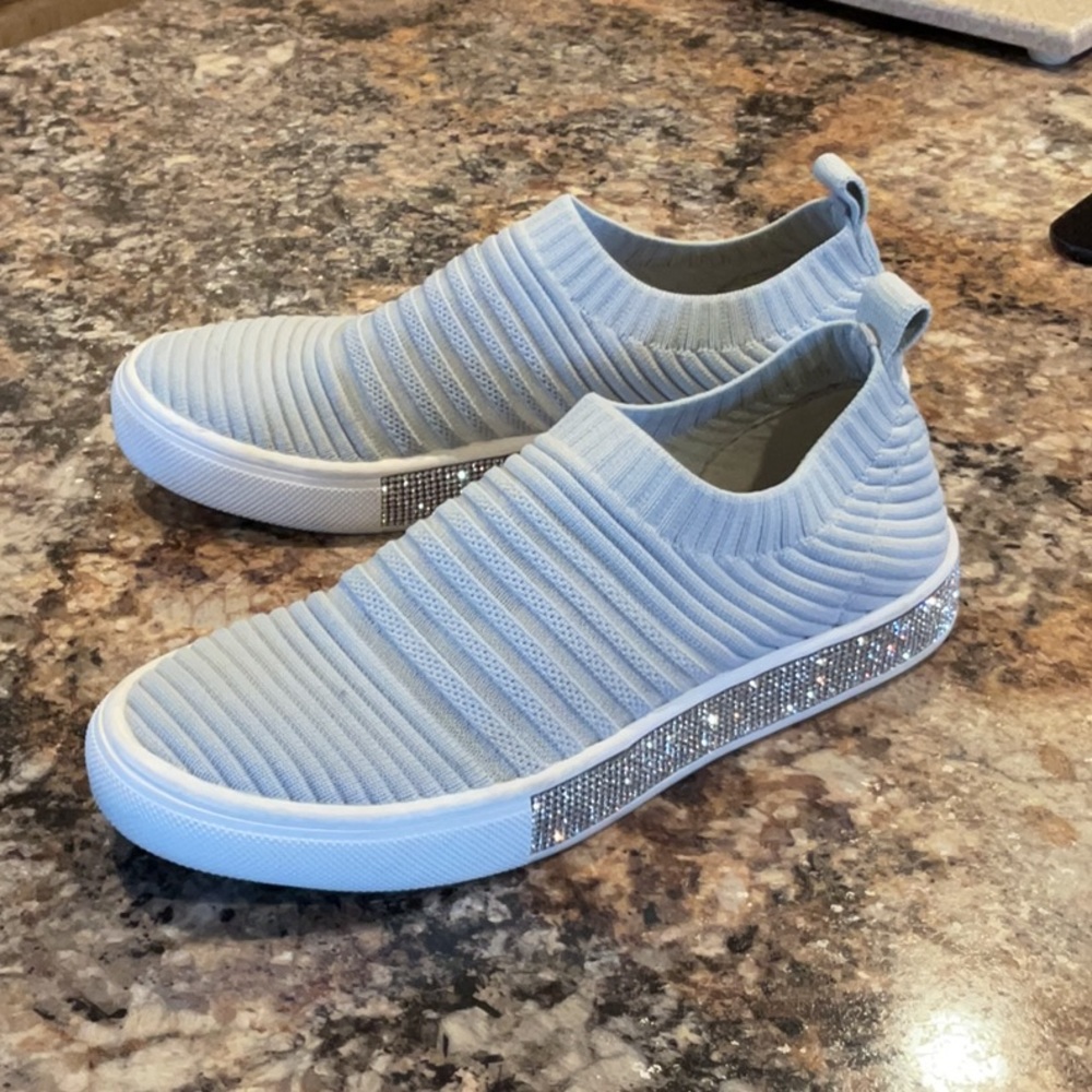 Women’s slip on shoes.